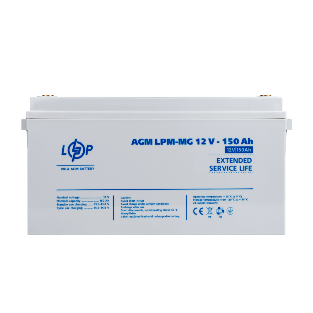 Аккумулятор мультигелевый LogicPower LPM-MG 12V - 150 Ah