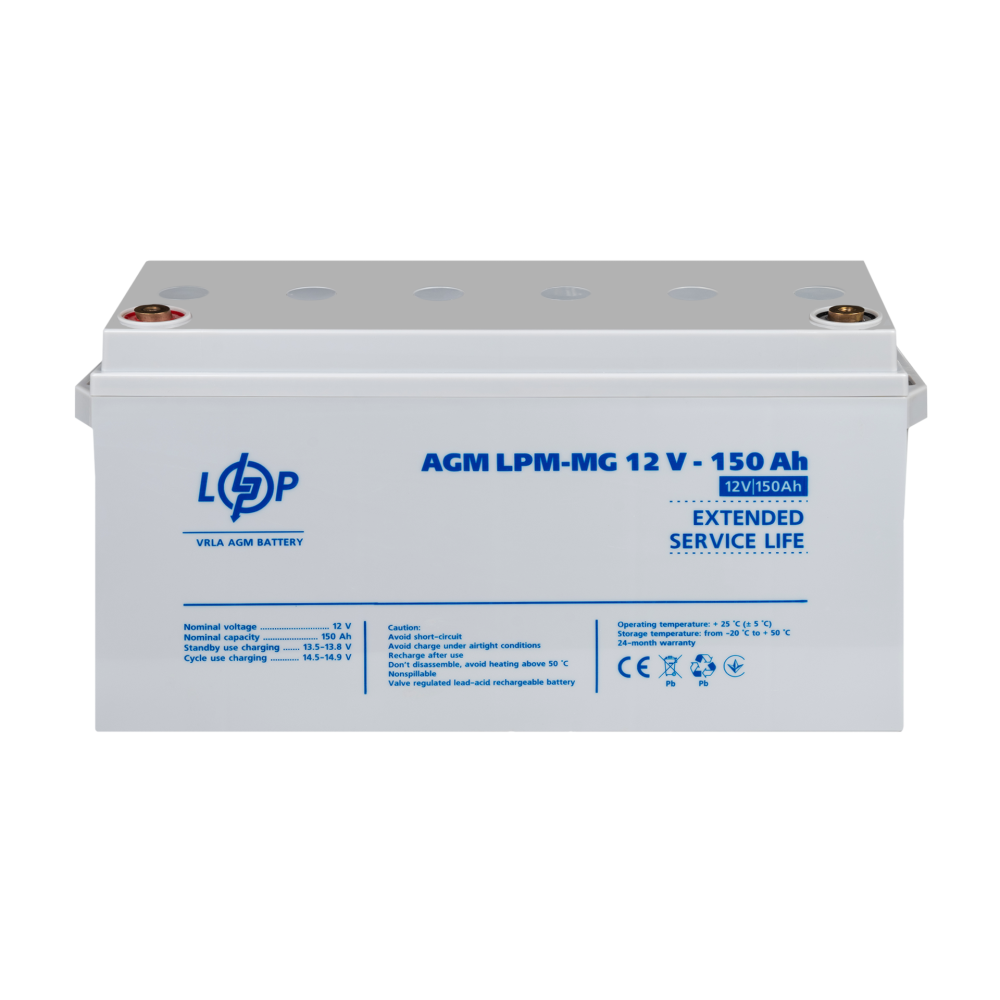 Аккумулятор мультигелевый LogicPower LPM-MG 12V - 150 Ah