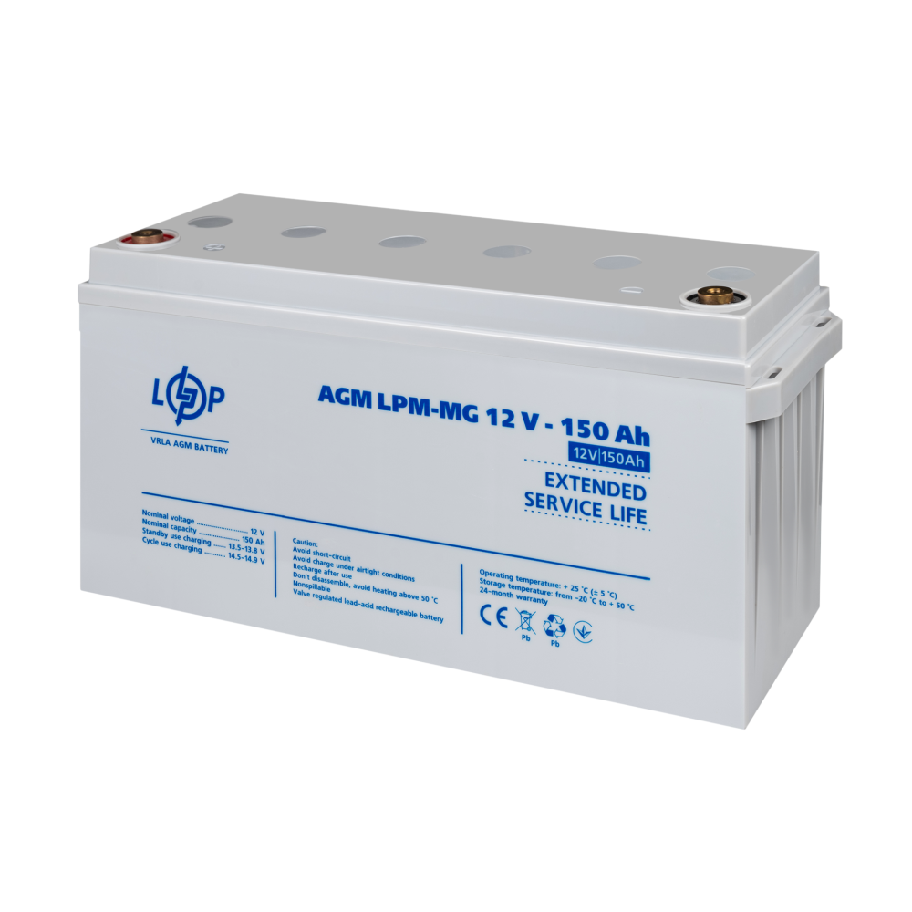 Аккумулятор мультигелевый LogicPower LPM-MG 12V - 150 Ah
