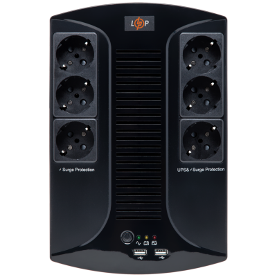 Лінійно-інтерактивне ДБЖ LP 850VA-6PS (595Вт)