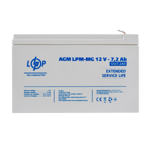 Акумулятор мультигелевий LogicPower LPM-MG 12V - 7.2 Ah