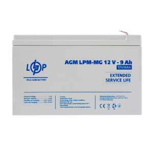 Акумулятор мультигелевий LogicPower LPM-MG 12V 9Ah