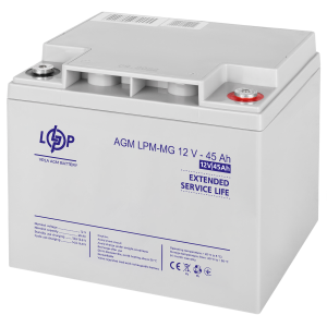 Акумулятор мультигелевий LogicPower LPM-MG 12V-45 Ah