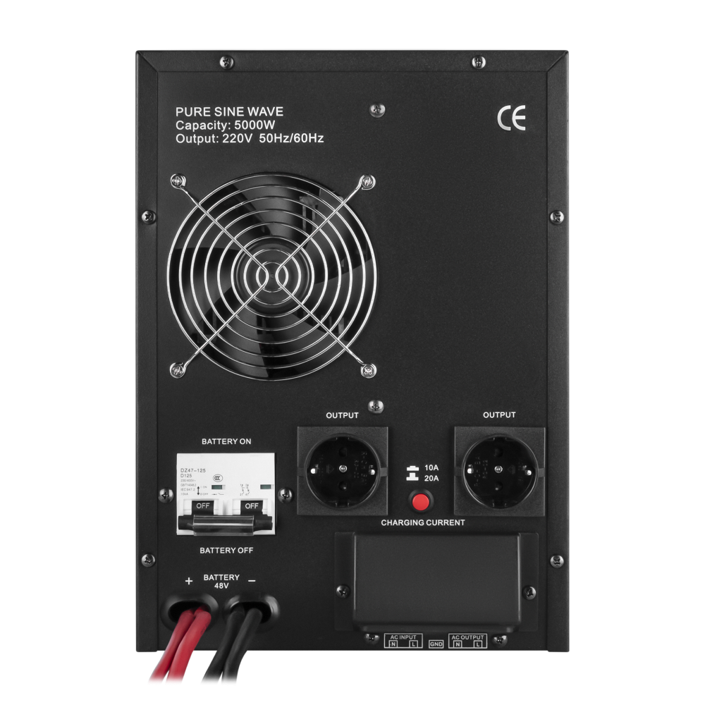 ДБЖ з правильною синусоїдою 48V LogicPower LPY-B-PSW-7000VA+(5000Вт)10A/20A