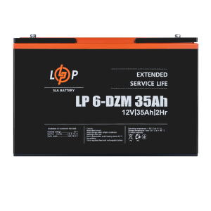 Аккумулятор LogicPower LP 6-DZM-35 Ah AGM тяговый свинцово-кислотный AGM