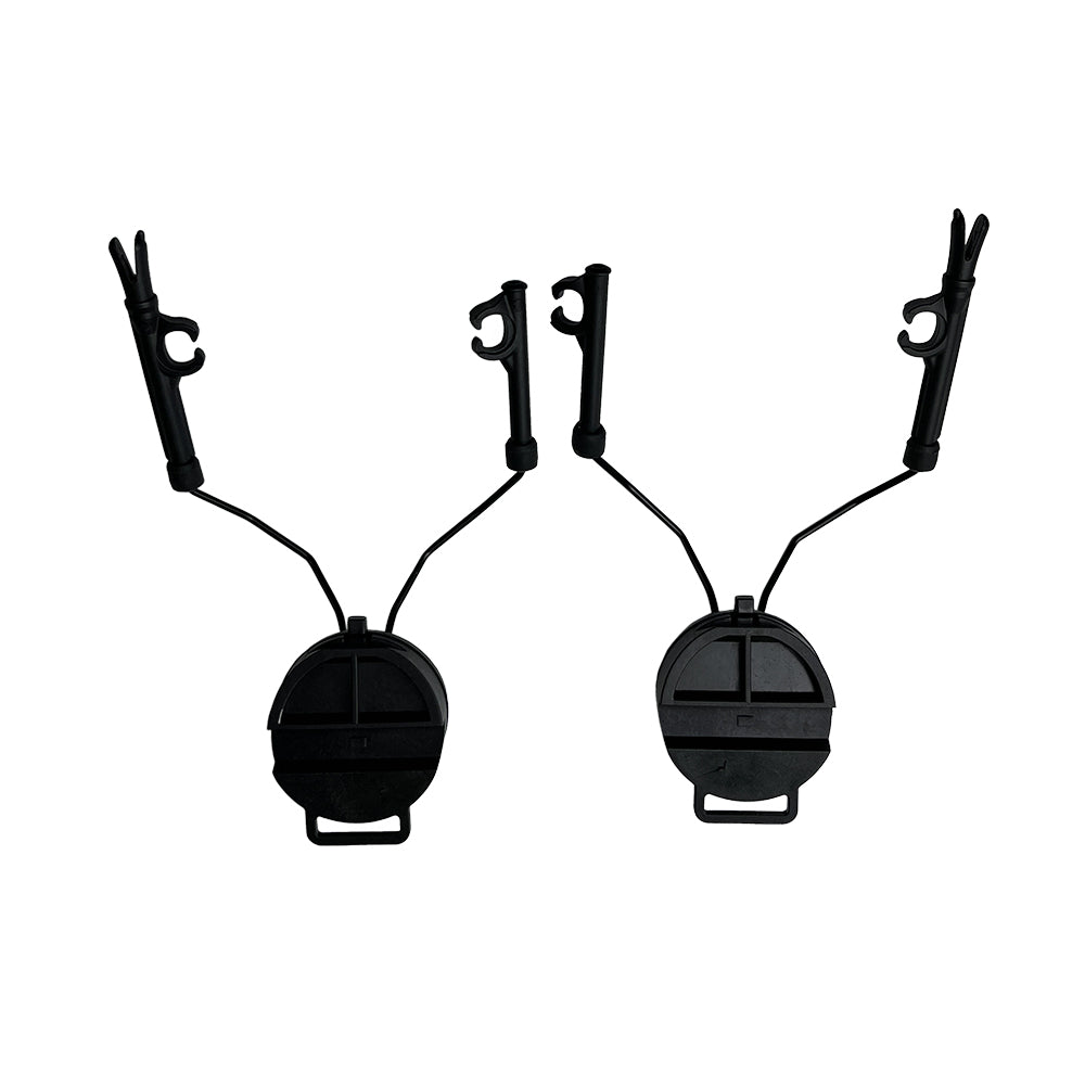 Адаптер для тактичних навушників на шолом Partizan Tactical FAST Helmet Headset Adapter Black
