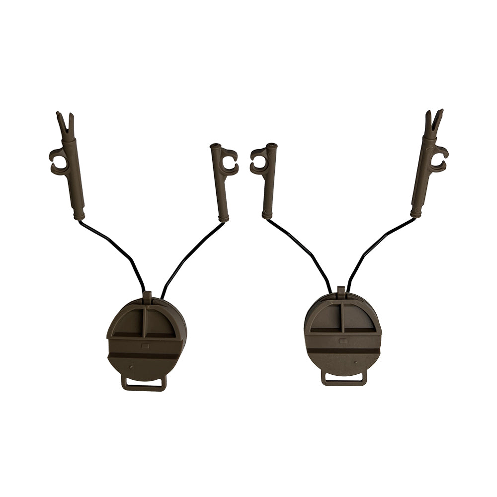 Адаптер для тактических наушников на шлем Partizan Tactical FAST Helmet Headset Adapter Coyote