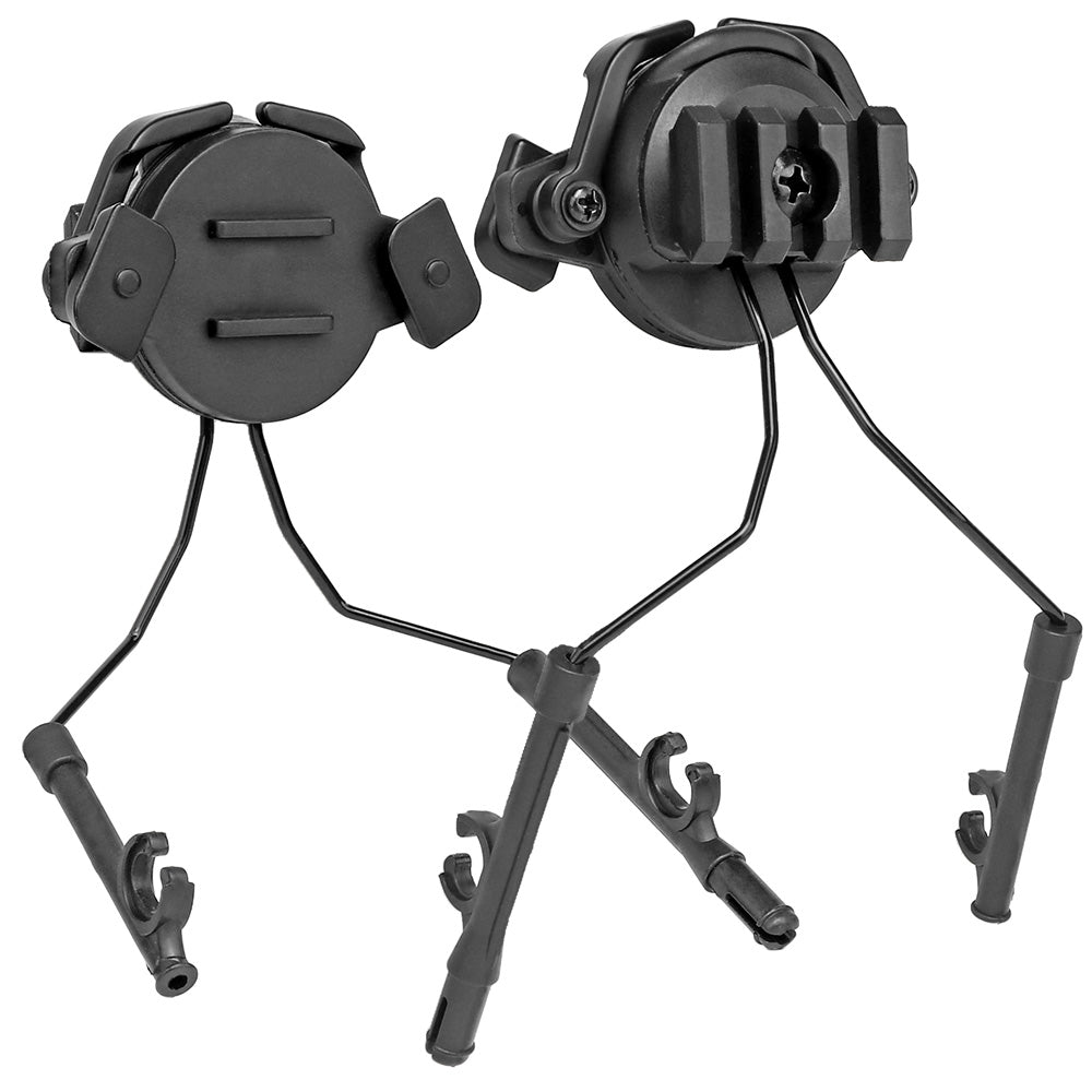 Адаптер для тактичних навушників на шолом Partizan Tactical FAST Helmet Headset Adapter 2 Black