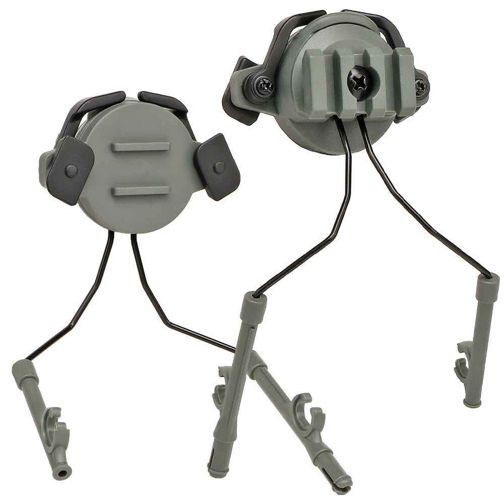 Адаптер для тактичних навушників на шолом Partizan Tactical FAST Helmet Headset Adapter 2 Olive