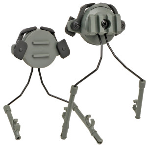 Адаптер для тактичних навушників на шолом Partizan Tactical FAST Helmet Headset Adapter 2 Olive