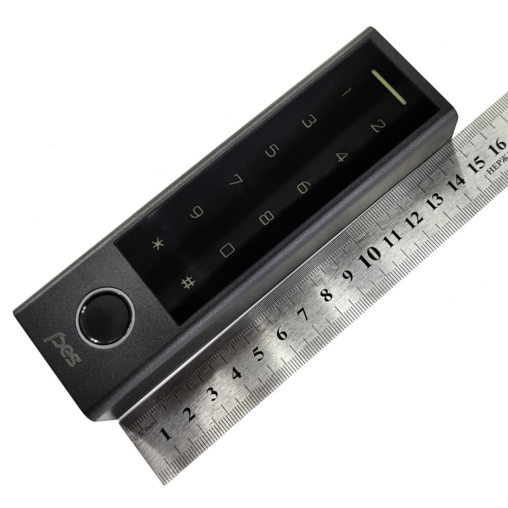 Біометричний контролер доступу PES KeyPad slim, чорний