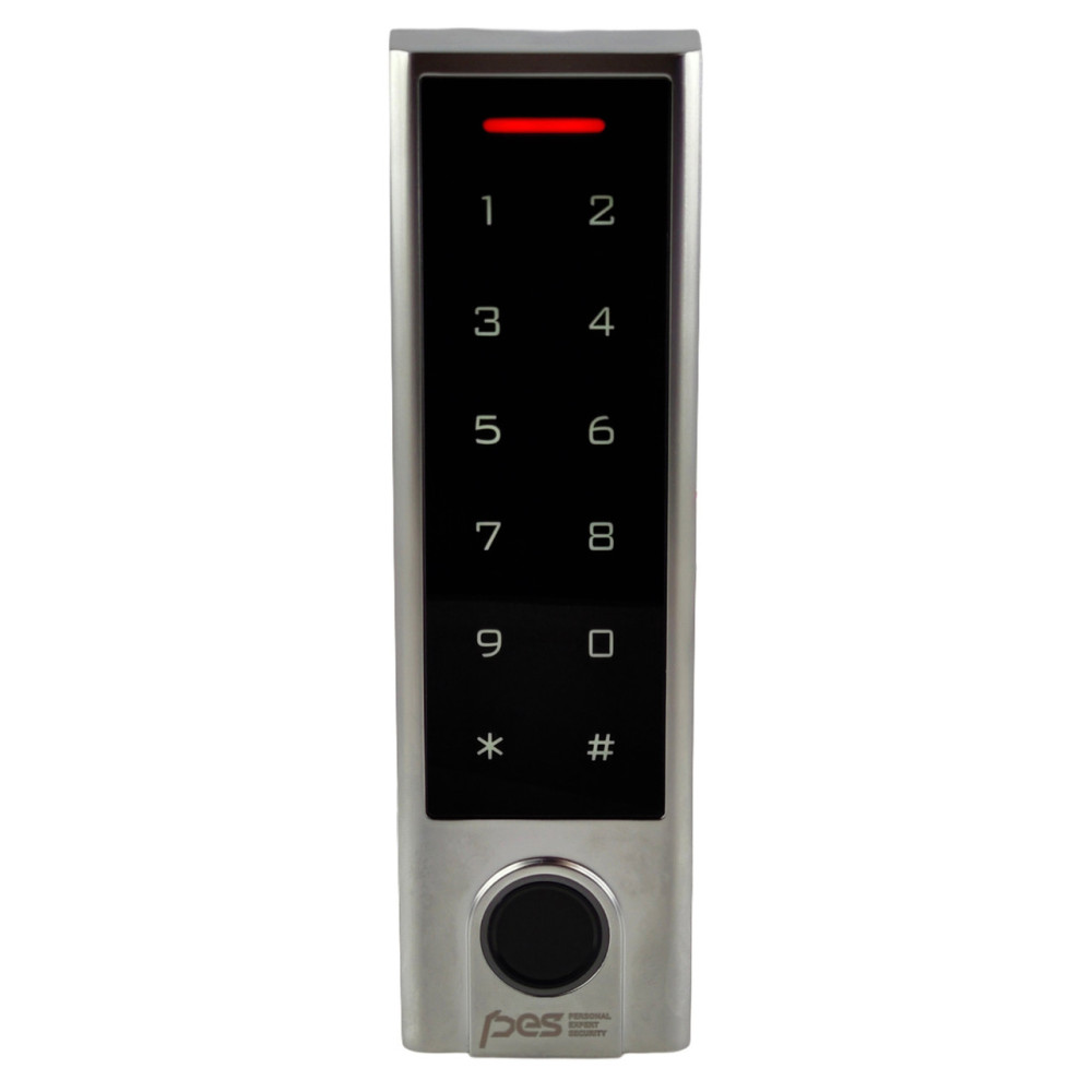 Біометричний контролер доступу PES KeyPad slim, сірий