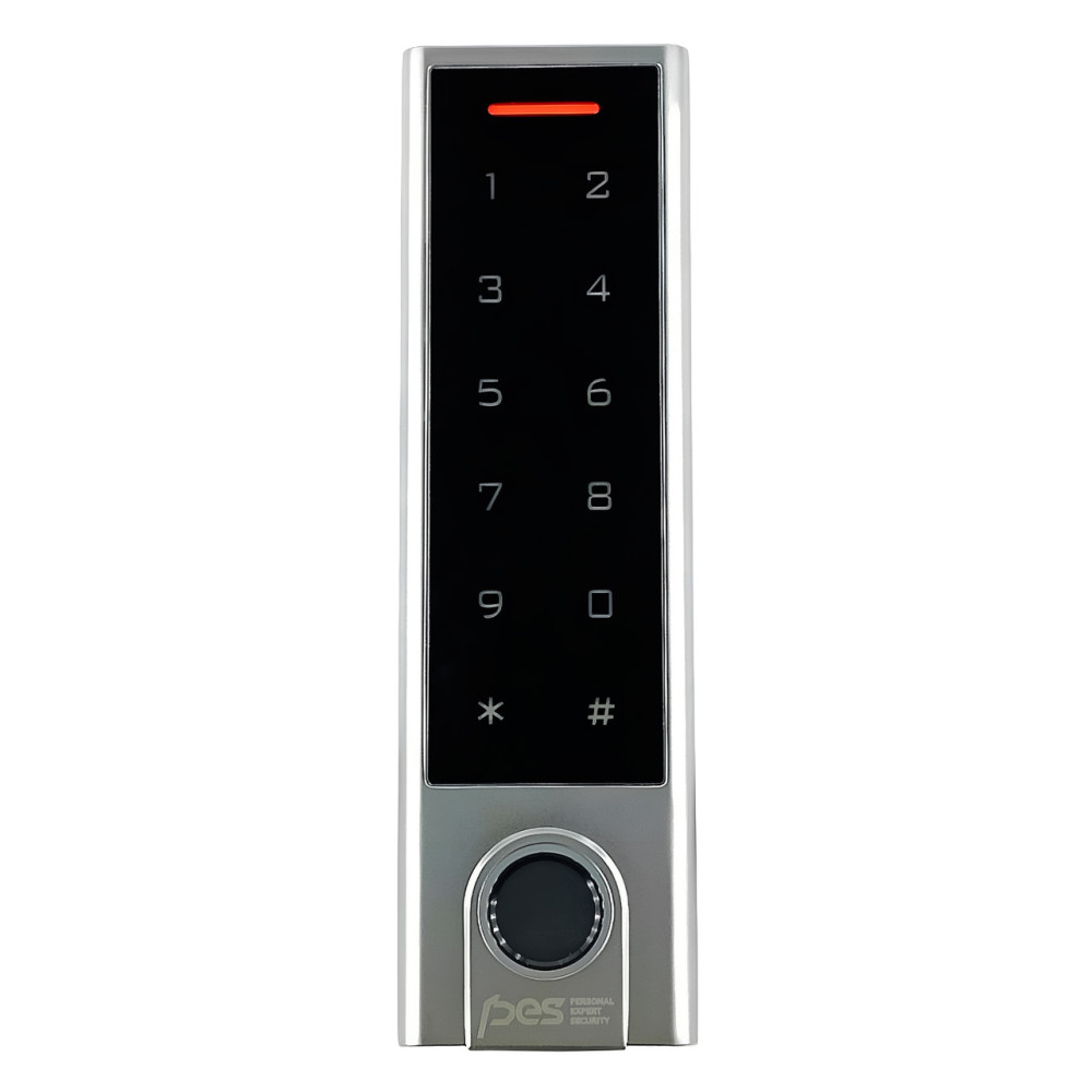Біометричний контролер доступу PES KeyPad slim, сірий