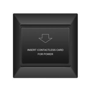 Кишеня для заощадження енергії в готелях PES CARD HOLDER, чорна