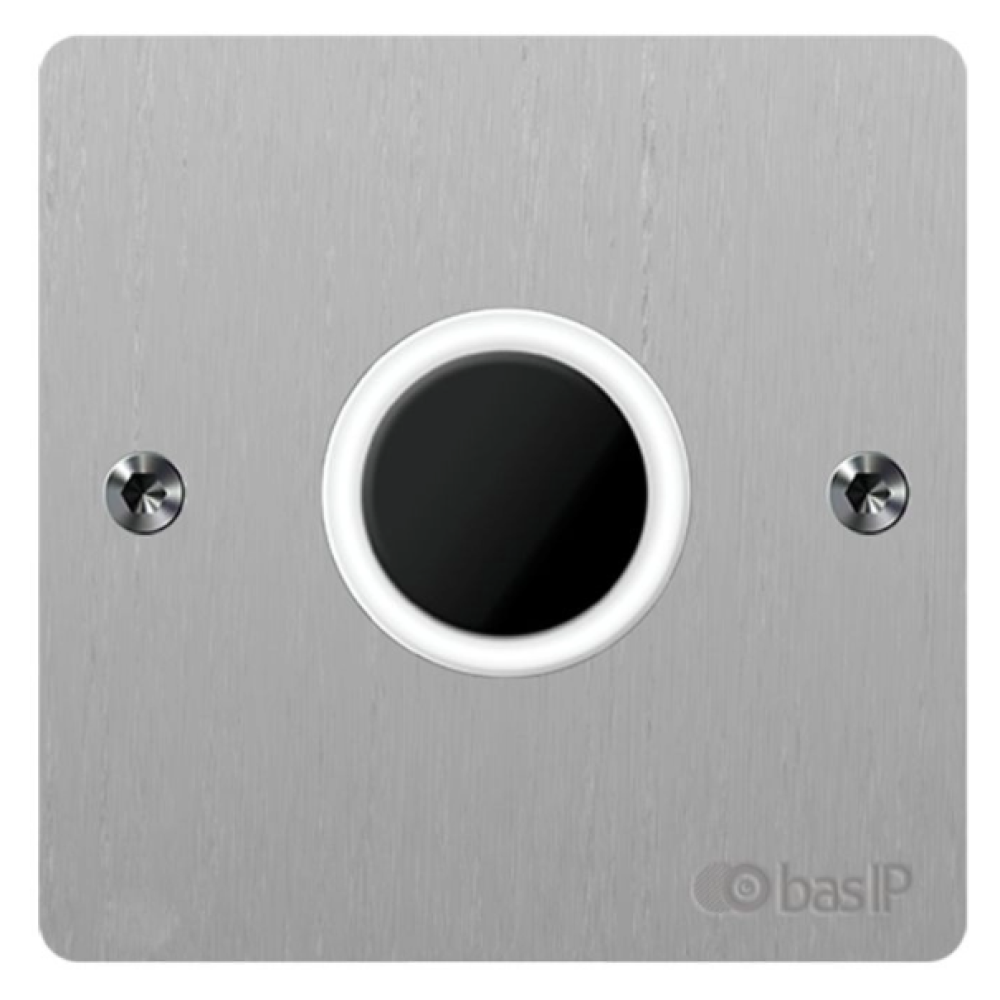 Безконтактна кнопка виходу BAS-IP SH-47T silver