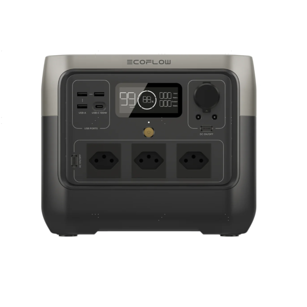 Зарядная станция EcoFlow RIVER 2 Pro (768 Вт·ч) международная версия (ZMR620-B-ZA-CLRBox)