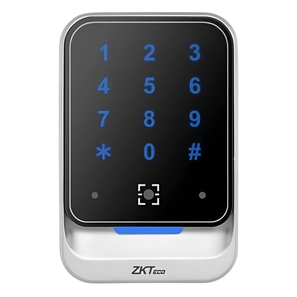 Считыватель Mifare и QR-кодов с клавиатурой ZKTeco QR600-HK-МF, влагозащищенный