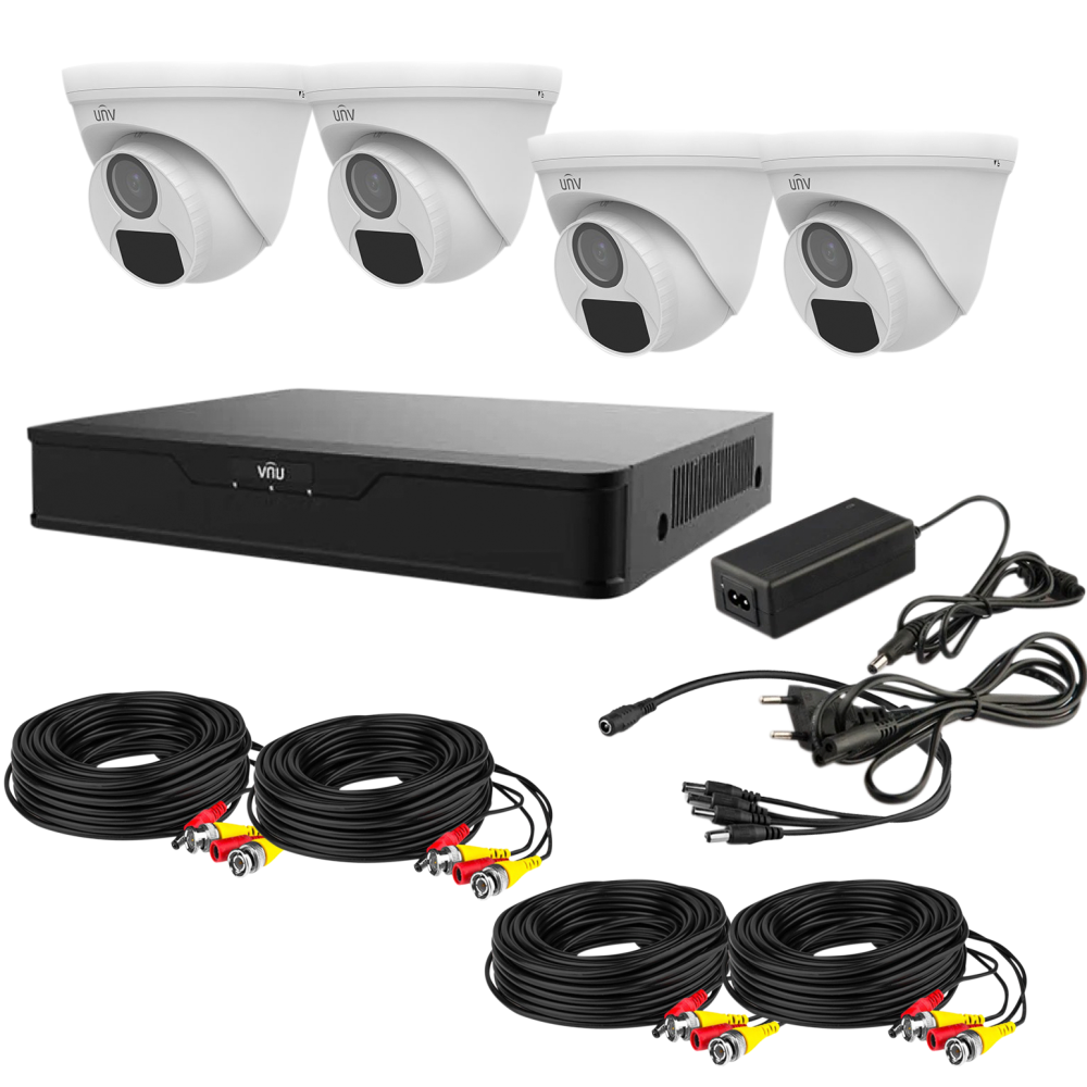 Комплект відеоспостереження Uniview AHD 4DOME