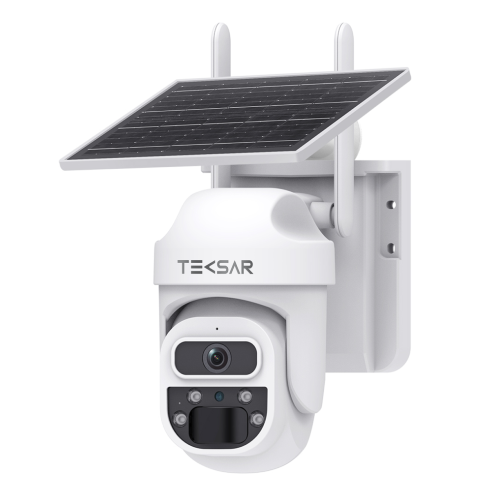 3 Мп Wi-Fi IP-відеокамера Tecsar SCM-1L3M-F-W-W з сонячною панеллю та акумулятором