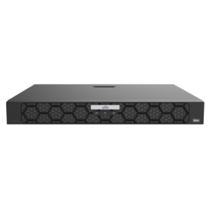 32-канальний NVR відеореєстратор Uniview NVR502-32B-IQ Black