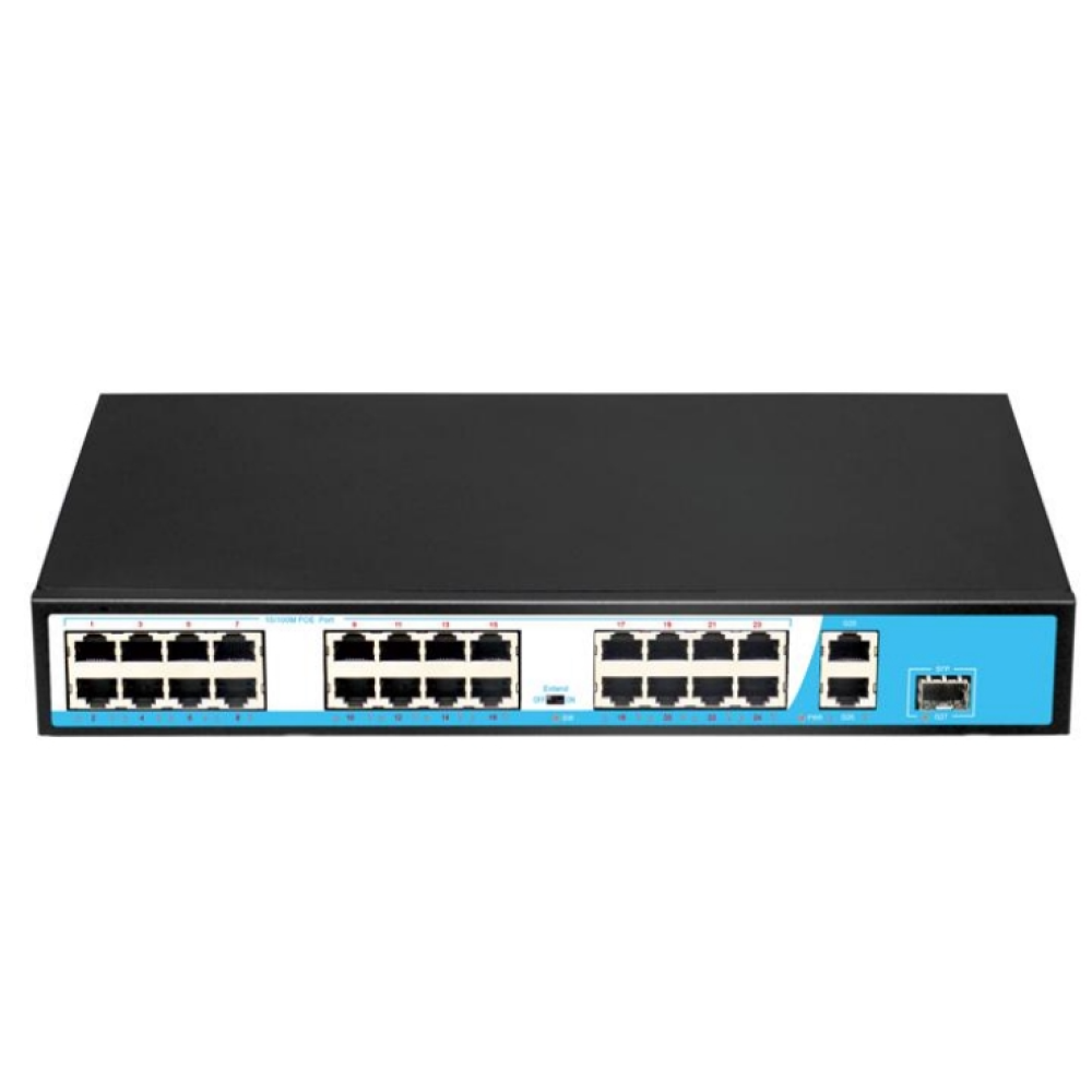 POE коммутатор HongRui HR901-AF-2421GS-300 27-портовый