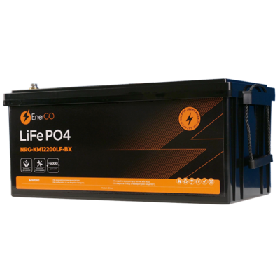 Акумулятор EnerGo LiFePO4 12V 200Ah (NRG-KM12200LF-BX)