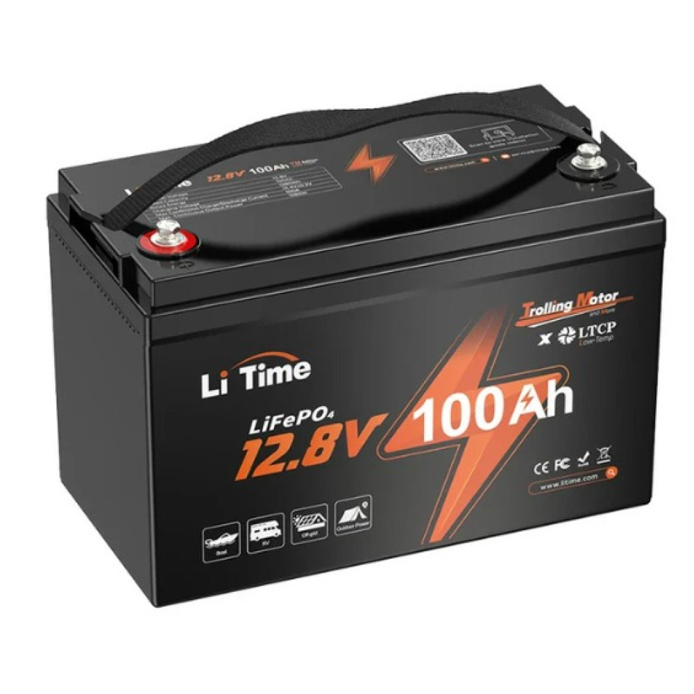 Аккумулятор Li Time LiFePO4 LT12V100 Deep Cycle (L12V100-100-TM-4-A100)