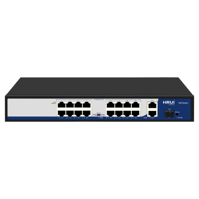 19-портовый PoE коммутатор HongRui HR900-AF-1621GS-300 неуправляемый
