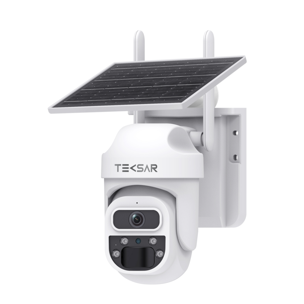 3 Мп IP-видеокамера Tecsar SCM-1L3M-F-G-W с солнечной панелью и аккумулятором
