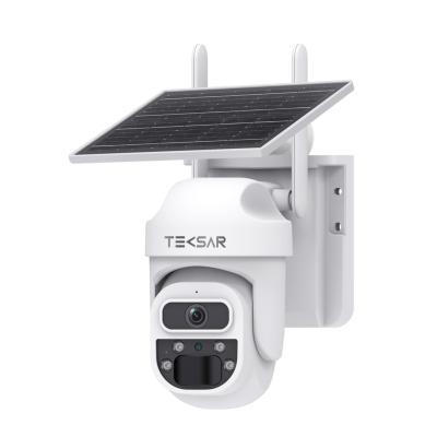 3 Мп IP-видеокамера Tecsar SCM-1L3M-F-G-W с солнечной панелью и аккумулятором
