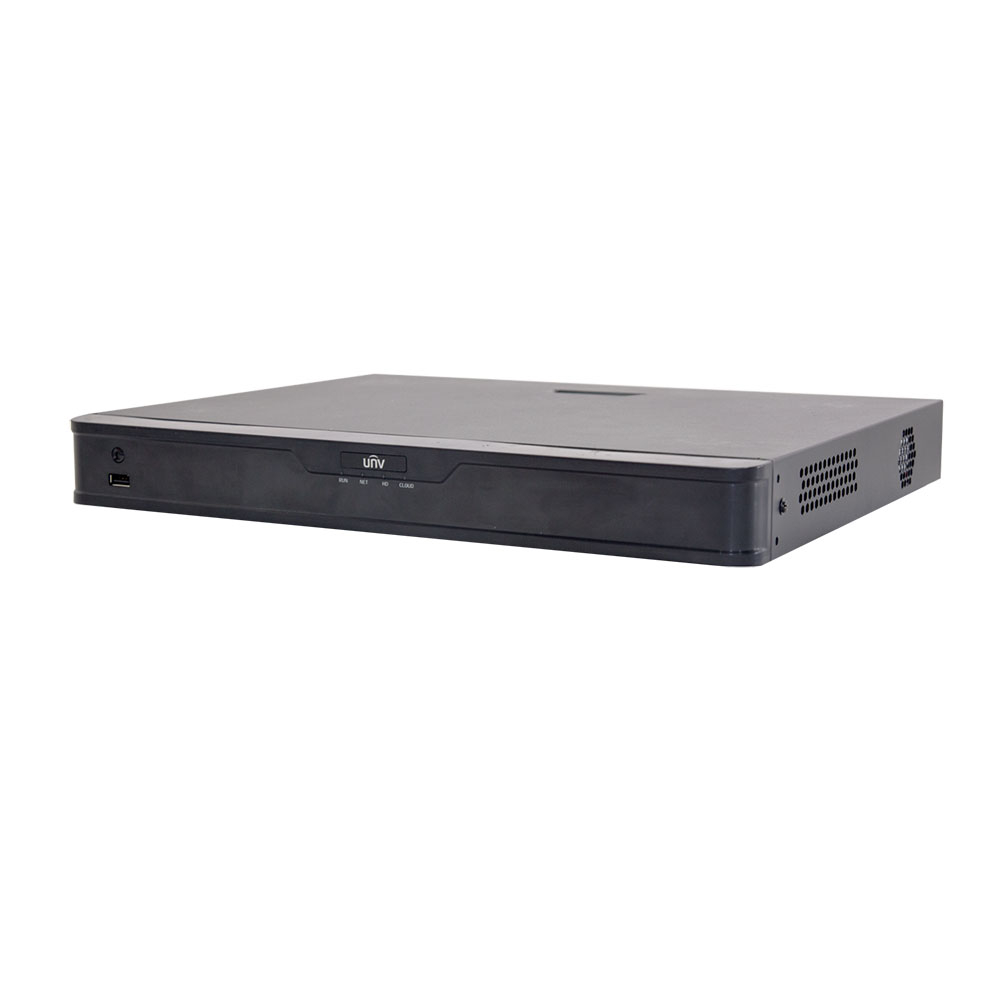 12-канальний гібридний відеореєстратор Uniview NVR302-08Q