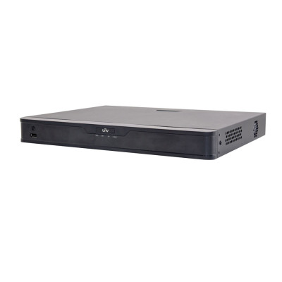 12-канальний гібридний відеореєстратор Uniview NVR302-08Q