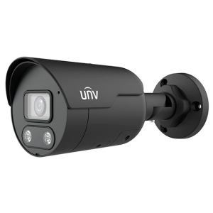 8 Мп IP-видеокамера Uniview IPC2128SB-ADF28KMC-I0 Black с PoE