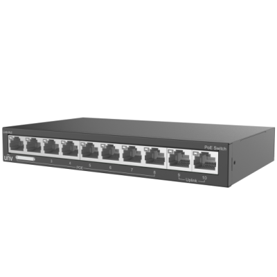 10-портовий комутатор Uniview NSW2020-10T-POE-IN PoE