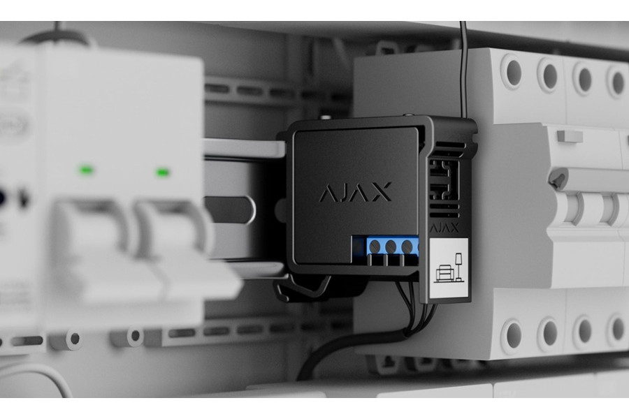 Установка бездротового контролера Ajax Wall Switch/Relay 