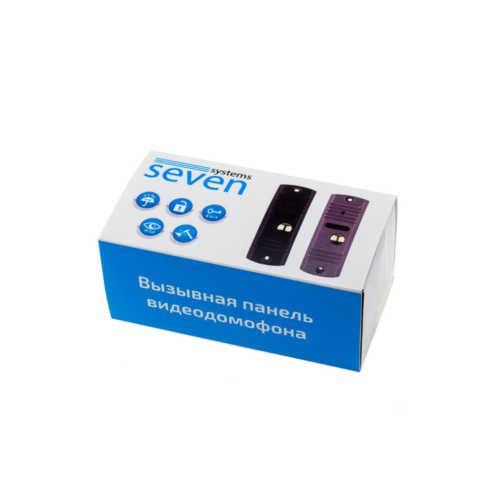 Вызывная видеопанель SEVEN CP-7506 black