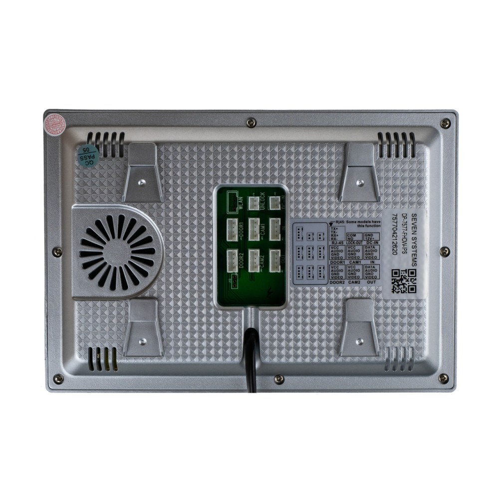 Wi-Fi IP-відеодомофон SEVEN DP-7577FHDW - IPS white