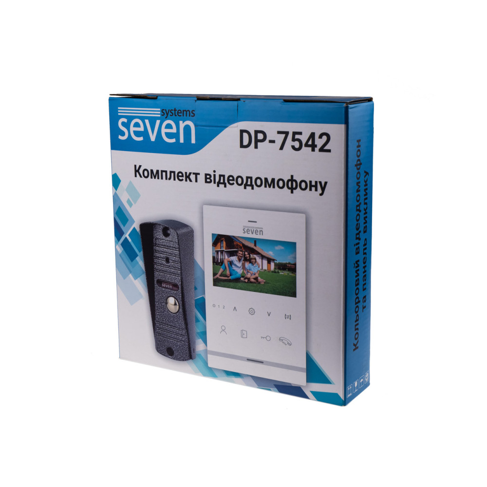 Комплект домофону SEVEN DP–7542 Kit white