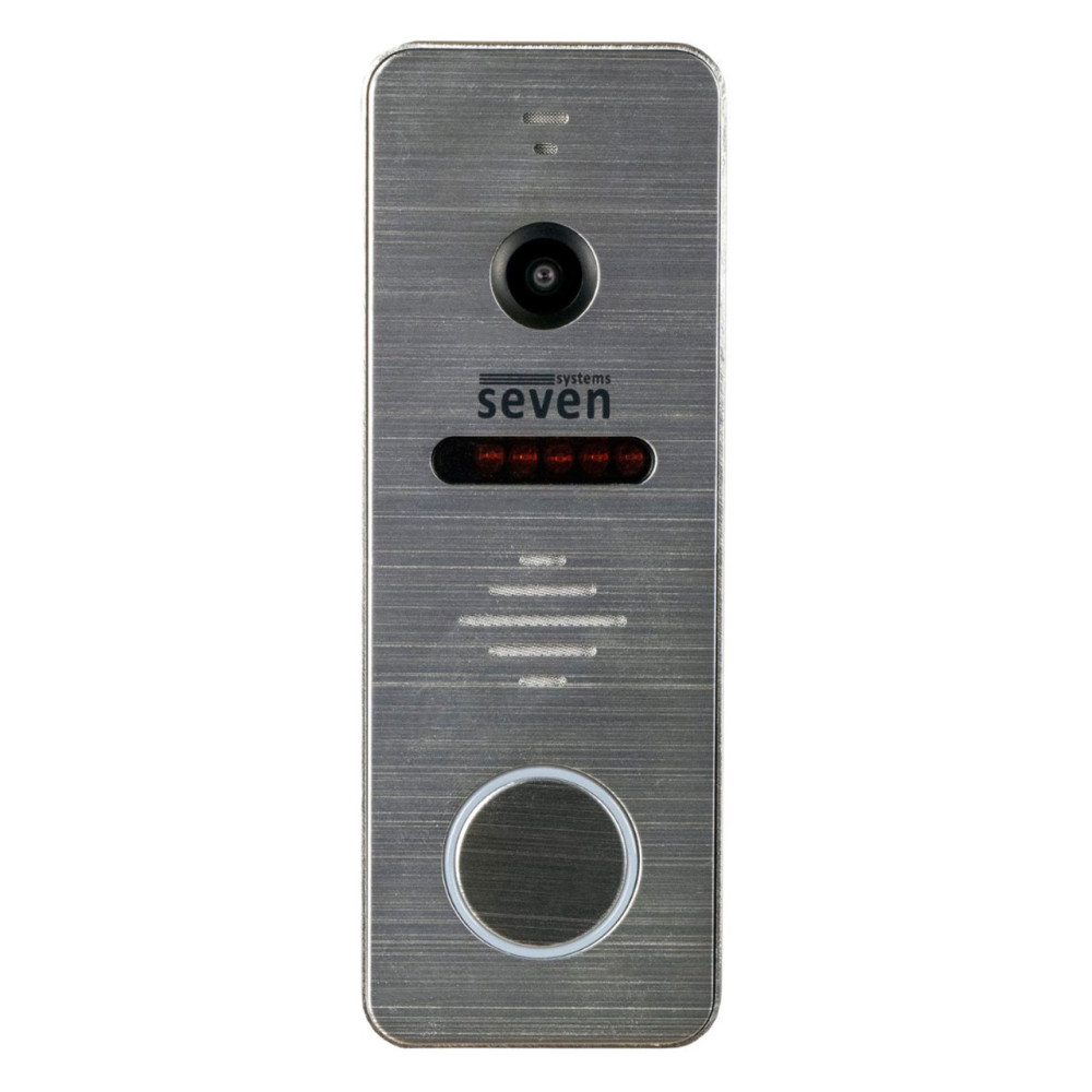 Вызывная видеопанель SEVEN CP-7504 FHD silver
