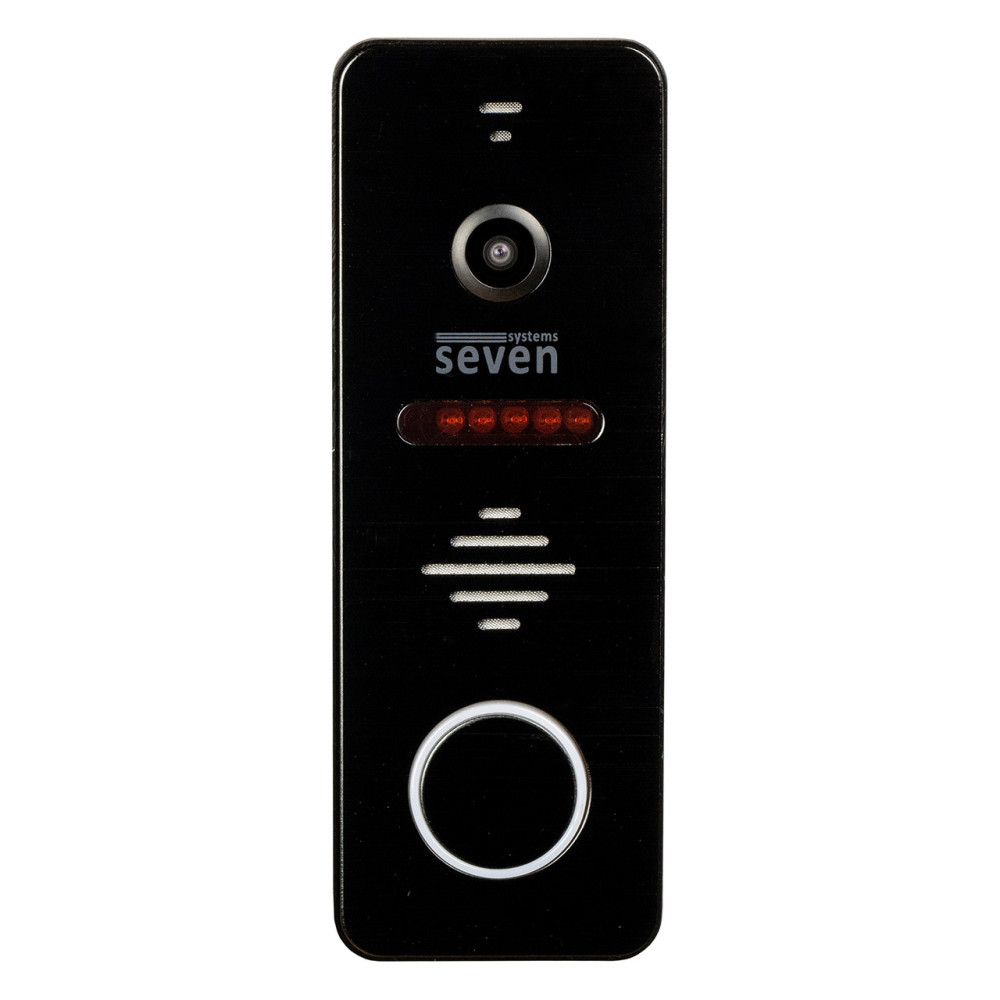 Вызывная видеопанель SEVEN CP-7504 FHD black