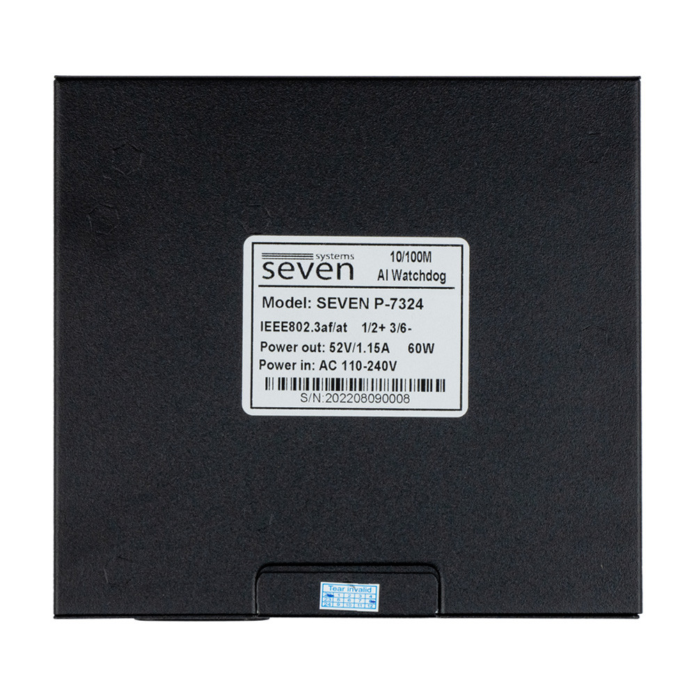 4-портовый коммутатор SEVEN P-7324 PoE (switch)