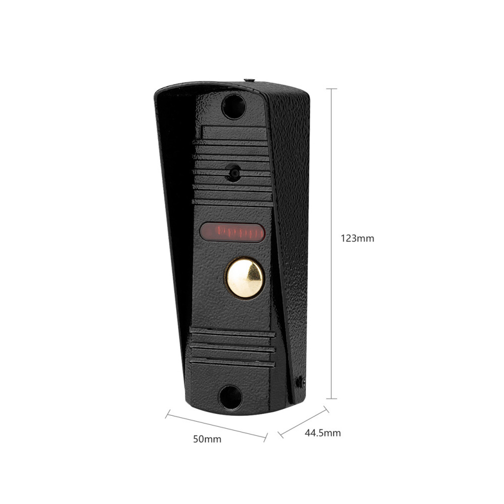 Вызывная видеопанель SEVEN CP-7506 black