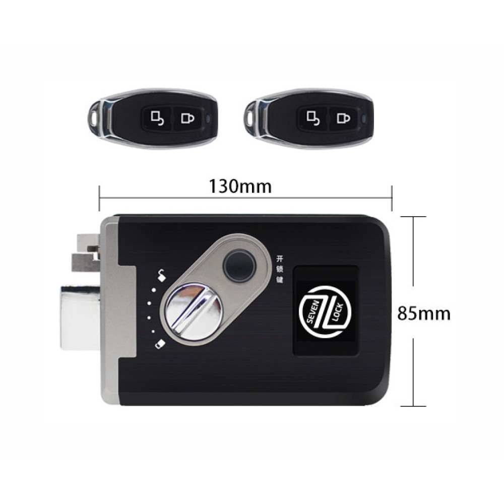 Розумний дверний замок невидимка SEVEN LOCK SL-7705