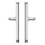 Умный дверной биометрический замок SEVEN LOCK SL-7761BF silver (без врезной части)