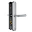 Умный дверной биометрический замок SEVEN LOCK SL-7761BF silver (без врезной части)