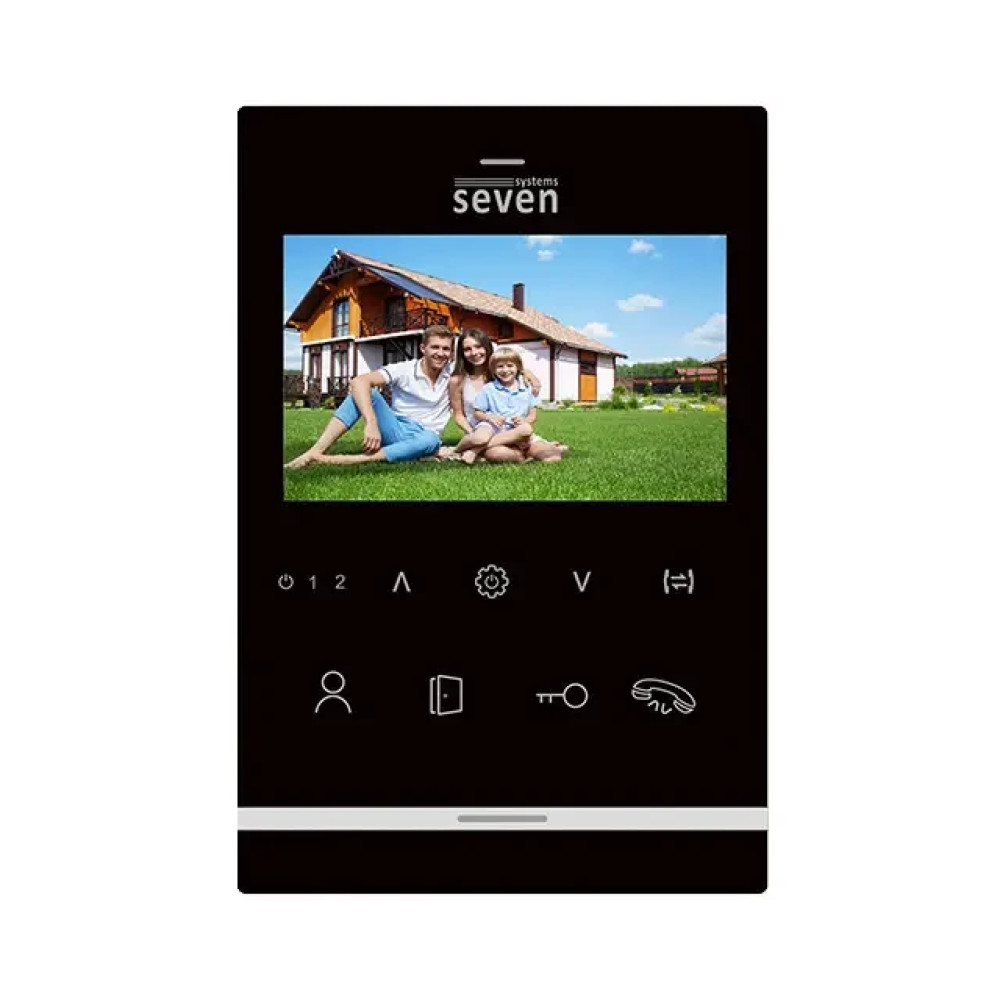Комплект домофону SEVEN DP-7541/07Kit black
