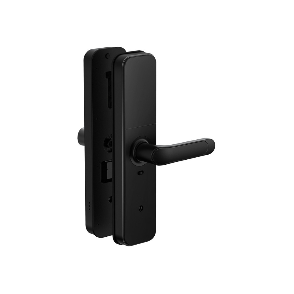Умный дверной биометрический замок SEVEN LOCK SL-7766BF black (без врезной части)