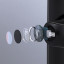 Умный дверной биометрический замок SEVEN LOCK SL-7767BFW black (без врезной части)