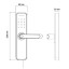 Умный дверной биометрический замок SEVEN LOCK SL-7740BF grey (врезная часть 5050)