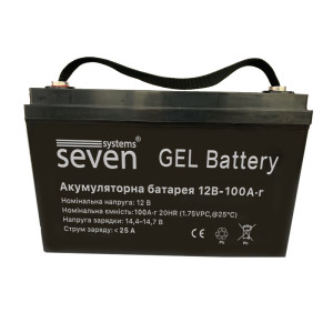 Аккумуляторная батарея SEVEN 12В/100Ач Gel